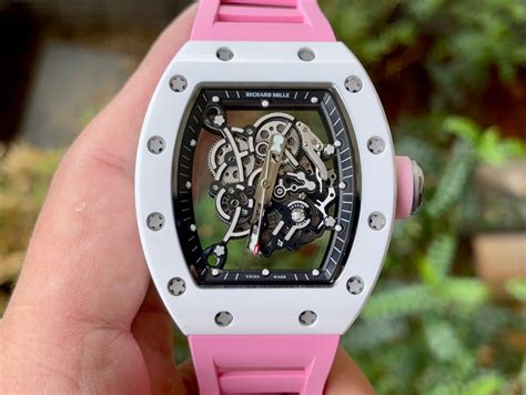 pink Richard Mille strap